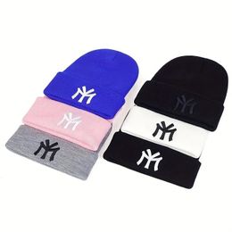 Beanie Skull Caps MY Letter Winter Hats for Women Men Beanies Knitted Solid Cool Hat men Autumn Female Beanie Warm Bonnet Casual Cap Wholesal 231101