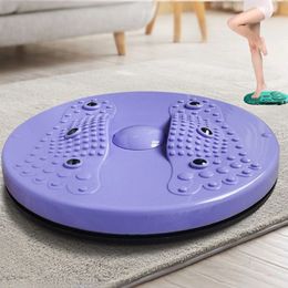 Twist Boards Waist Twister Disc 10 inch Twisting Board with Foot Massage Magnetic Microwaves Function for Slimming Shaping Exercise Equipment 231101