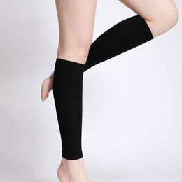 Sports Socks 1 Pair Outdoor Running Men Women Elastic Solid Colour Lower Leg Pressure Sock Compression Stockings SMN88