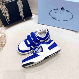 New baby canvas shoe Buckle Strap kids Sneakers Box Packaging Size 26-35 Geometric logo Child Casual Shoes Oct25