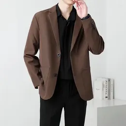 Men's Suits 2023 High-quality Light Ripe Wind Fashion Handsome Suit Jacket Male Youth Texture Business Loose Casual Korean Version Slim Coat