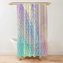 Shower Curtains Iridescent Dreams Shower Curtain Bathroom Curtain Watercolour Girly Shower Curtains R231101