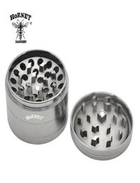 HORNET Concave Herb Grinder 4 Parts 63 MM Zinc Alloy Grinder Metal Spice Grinder Herb Chromium Herb Crusher9316347