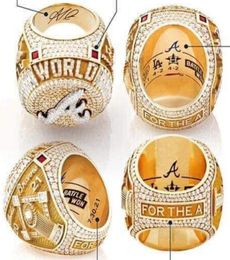 man Soler 2021 2022 World Series Baseball Braves Team Championship Ring Souvenir Men Fan Gift whole 6 player name SWANSON6719562