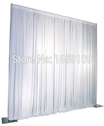 3M3M Wedding Drapery curtain Pipe StandWedding Decor Pipe framewedding flower standStainess Steel Wedding Backdrop Stand T2001159808539