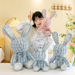 Explosive small incense diamond rabbit doll doll bow tie long ear rabbit comfort pillow diamond-encrusted rabbit manufacturers wholesale