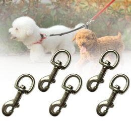 Dog Collars Leashes 5Pcs Swivel Outdoor Keychain Snap Hook Buckle Home Clasp Camping Pet Clip Carabiner Spring MultiPurpose Acc3079097