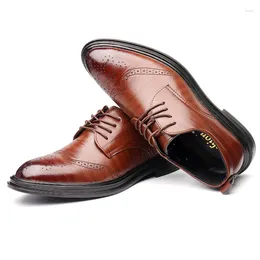 Dress Shoes Men's Leather Business Formal Attire Casual Fashion