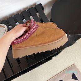 Slipper Boots Autumn Winter Australia Designer Women Boots Classic Tazz Slide Woollen Slipper