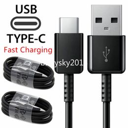 Fast Charging 1.2M 4Ft Type c USb Cables USB-C Data Charger Cable For Samsung S8 s10 S20 S22 S23 Note 10 htc lg B1