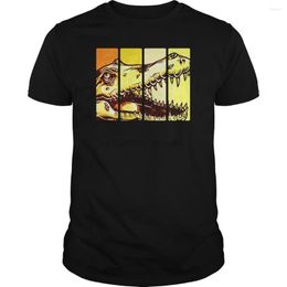 Men's T Shirts Men Tshirt Retro Alligator Gator Art Shirt Crocodile Animal Lover Zoo Cool Women T-Shirt Tees Top