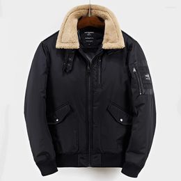 Men's Down Fashion Jacket Parkas 2023 Autumn Winter Casual Warm Outwear Black Army Green Mens Jackets Zipper