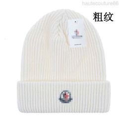 2023 New Knitted Fashion Letter Popular Warm Windproof Stretch Multi-color High-quality Beanie Hats Personality Street Style Couple Headwear M-5