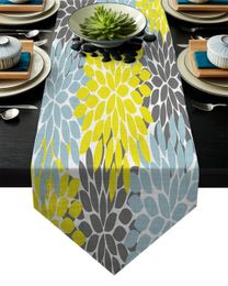Table Runner Grey Dahlia Table Runners For Wedding Party Decoration Modern Table Runner Rustic Wedding Decor For Home 231101