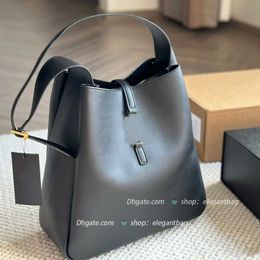 Designer Hobo Bag Small Real Leather Calfskin Shoulder Bag Soft Smooth Leather Handbag Womens Classic Black