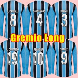 Long sleeve 23 24 Gremio ELKESON soccer jerseys D.COSTA Guild GIULIANO 2023 2024 RAMIRO Geromel LUAN MAICON Fernandinho men football shirts home