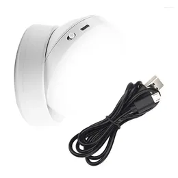 Night Lights Motion Sensor Sensing LED Light 360 Degree Rotation Mini Warm White Nightlight Automatically Turn On And