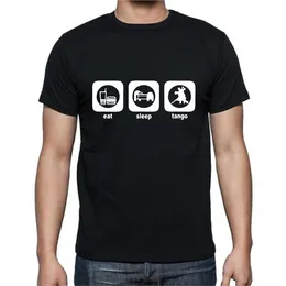 Men's T Shirts Eat Sleep Fast Dance Life Cycle T-shirt High Quality Printing Cotton Short Sleeve O-Neck Tops Basic Models Tee