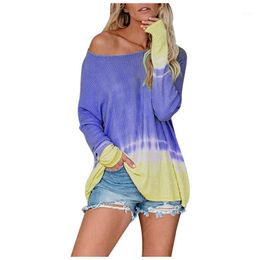 Women's Hoodies & Sweatshirts Casual Tie Dye Printed Women 2023 Winter Clothes Hoodie Fashion Sweatshirt Female Shirt Full Long Sleeve Molet