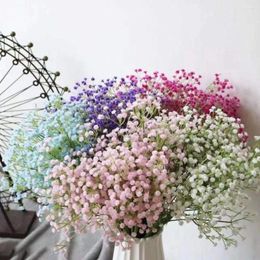 Decorative Flowers Wedding Department Party Supplies Flower Arrangement Mantian Star Simulated Fake Artificial Gypsophila