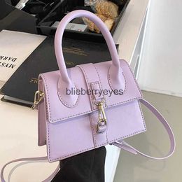 Shoulder Bags Candy Colour Women's and Handbag Fasion Design Lock Women's Luxury PU Leather Cross Body Bagblieberryeyes