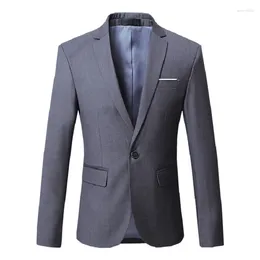 Men's Suits Men Blazer Suit Jacket Dress Male Classical Casual Slim Fit High Quality Office Party