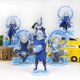 Keychains Anime That Time I Got Reincarnated As A Slime Stand Model Plate Collection High Quality Acrylic Standing Desk Decor Cosplay GiftKe