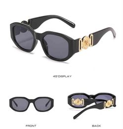 2022 Unique Small Sunglass Women Fashion Personality Lady Head Vintage Square Goggle SunGlass For Men oculos de sol2136021