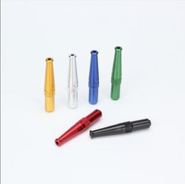 Smoking Pipes Metal small torpedo pipe Aluminium alloy portable removable small pipe tobacco