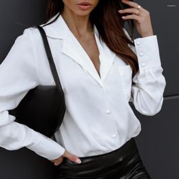 Women's Blouses Spring Femme Womens Tops Blouse Fashion 2023 Summer White Shirt Women Long Sleeve Korean Woman Clothes Roupas Femininas