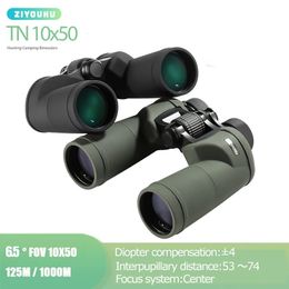 Monoculars ly ed Ultrahigh Definition Remote Optical Telescope BAK4 Waterproof Wideangle TN10X50 Hunting And Camping Binoculars 231101