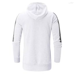 Men's Hoodies 897504629 Men's Autumn Coat Loose Men Hoodie Warm Cardigan Chic Wear-resistant Hat