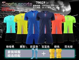 Other Sporting Goods Top Quality Youth Uniform Kids Kit Football Set DIY Adult Custom Jersey Shorts 231102