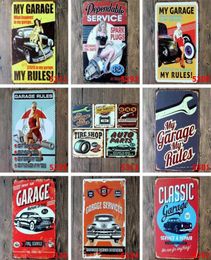Custom Metal Tin Signs Sinclair Motor Oil Texaco poster home bar decor wall art pictures Vintage Garage Sign 20X30cm ZZC2888408891