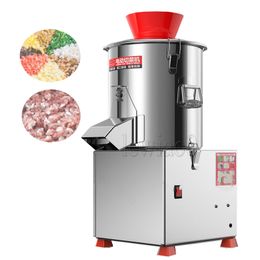 Commercial Vegetable Cutter Dicing Machine Electric Canteen Minced Meat Mincer Pellet Dumpling Vegetable Stuffing Machine