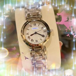 Small Roman Moon Dial Face Women's Watch Super Bright Luxury Waterproof Quartz Movement Clock Military Stainless Steel Relogio Feminino Cute Bracelet Wristwatch