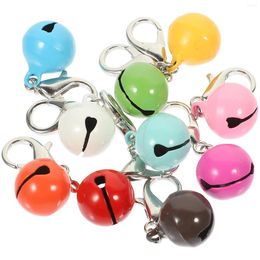 Dog Collars 10Pcs Decorative Cat Collar Bells Hanging Metal Wear-resistant Watching