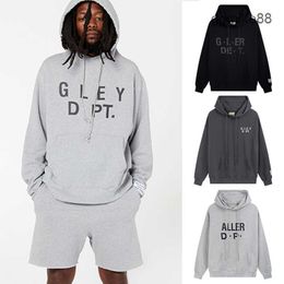 Galery Dept Mens Designer Hoodie Women Sweat Sweatshirts High Quality Winter Hoodies Casual Long Sleeve Pullover Couple Clothes Loose Letter Print Clothing NHY3