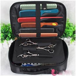 Hair Salon Barber Bag Hairdressing Tool bag Nylon Professional Stylists Hair Scissors Tool Box 231102