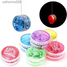 Yoyo Hot LED Flashing YoYo Ball Classic Children Clutch Mechanism Magic YoYo Toys for Kids Toy Party Fashion Toy Magic YoyoL231102