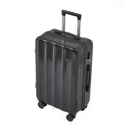 Suitcases Travel Suitcase With Wheel ABS PC Men's And Women's Durable Trolley Large Capacity Password Universal Leather Student