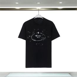 2023 Summer Luxury Mens design T-shirt Spring Summer Colour Sleeves Tees Short Sleeve Casual Letters Printing Tops Size S-XXL