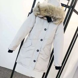 Designer Down Jacket Winter Puffer Jackets Outdoor Sports Coat Mens Parkas Women White Duck Windproof Parker Long Leather Collar Cap Warm Real Wolf Fur 9fva1