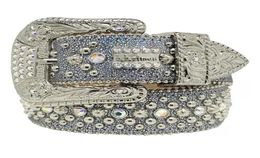 Top Designer Belt Simon Belts for Men Women Shiny diamond belt Black on Black Blue white multicolour with bling rhinestones as gift5942160