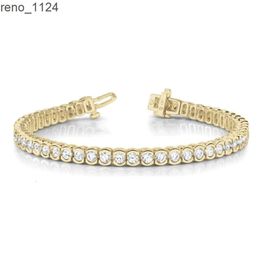 VOAINO Customised 9K 14K 18K Gold wholesale 6ct lab diamond luxury Jewellery women's Jewellery necklace tennis choker