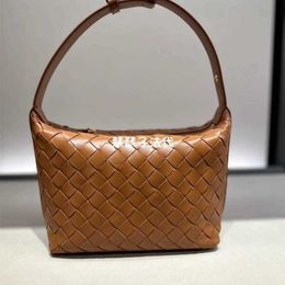 Wallace BottegassVenetas Shoulder Bag Intrecciato Leather Handmade Women's Lunch Box One Woven Underarm