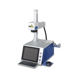 LY Desktop mini Fibre Laser Marking Machine 20W 30W Metal Engraving Machine for PVC Plastic Stainless Steel Cartoon Package