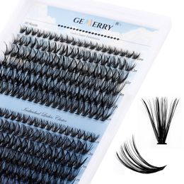 False Eyelashes Gemerry Melt Individual Lashes 240 pcs Large Tray 30P40P D Curl Mix 816mm DIY Clusters Cosplay Extension 231101