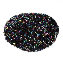 Berets For Shining Sequin Beret Hat Cap Performance Dancing Party Fancy Dress