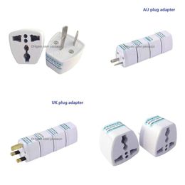 Cell Phone Adapters Power Adapter Travel Adaptor Au Us Eu Uk Plug Charger Converter 3 Pin Ac For Australia Zealand Drop Delivery Pho Dhptu